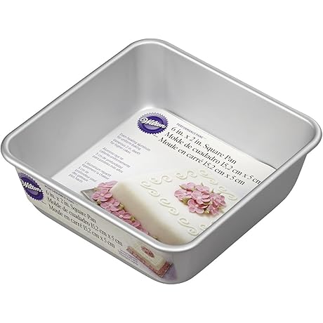 Wilton 6-Inch Square Cake Pan: Perfect for Effortless Baking