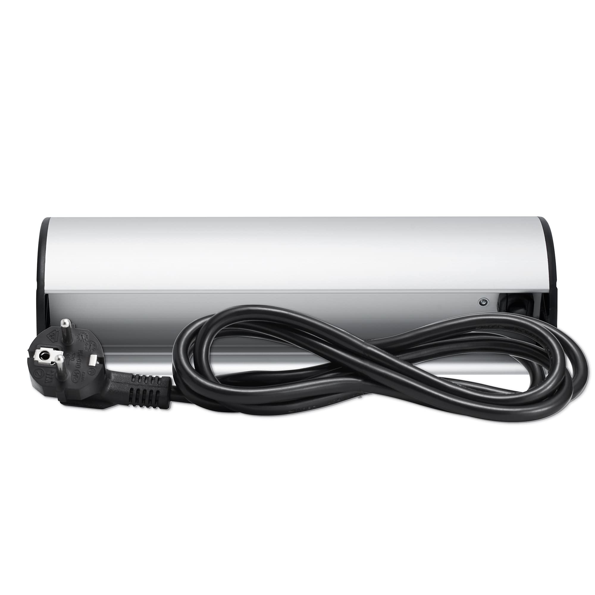 Mehrfach-Steckdose 4-fach & 2x USB mit 2M Kabel - Möbel- Steckdosenleiste schaltbar als Tischsteckdose und Steckdosenverteiler - Steckerleiste für Küche & Büro mit einfacher Montage Schreibtisch