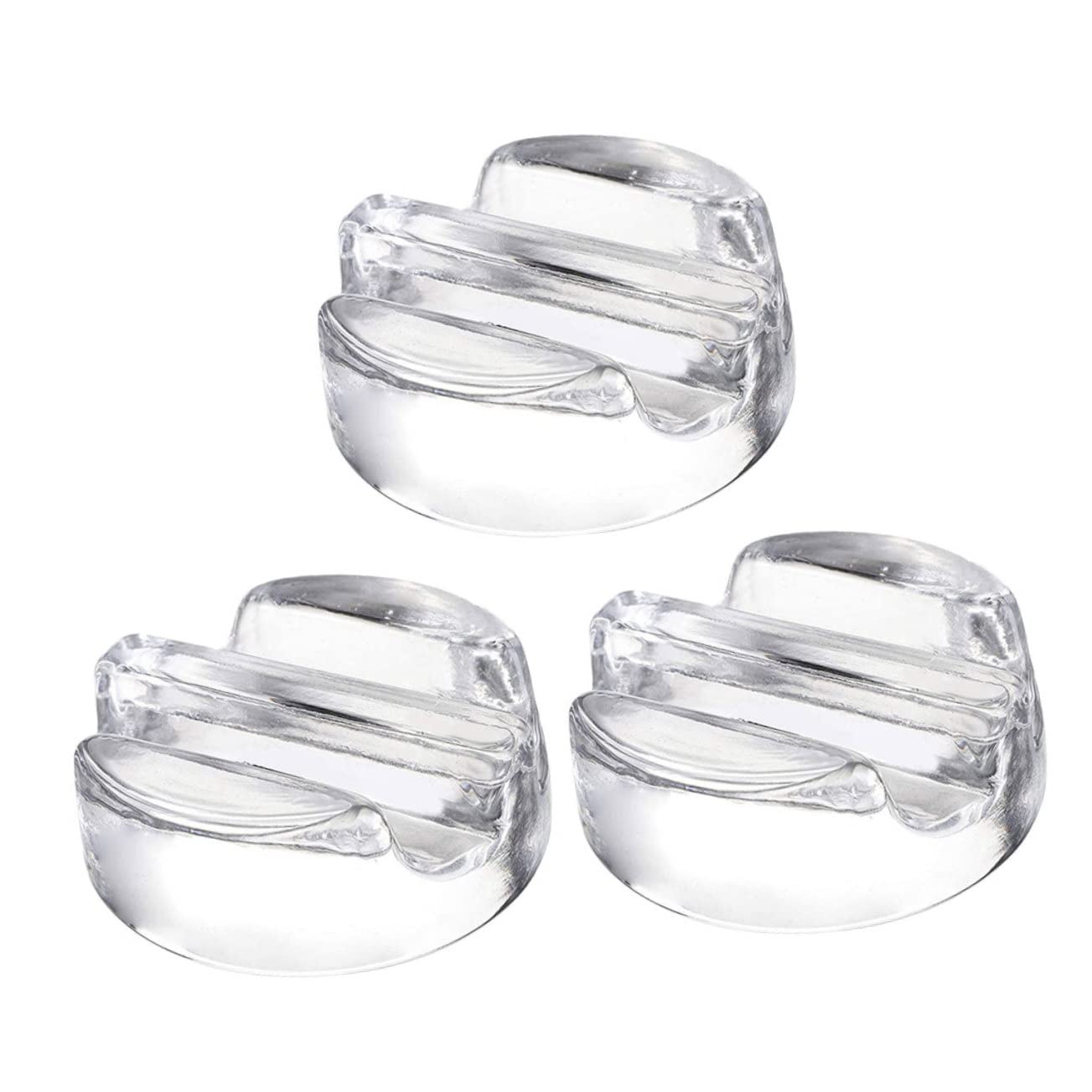3 Stück Glas Gärgewichte für Weithalsgläser mit Griffiger Struktur