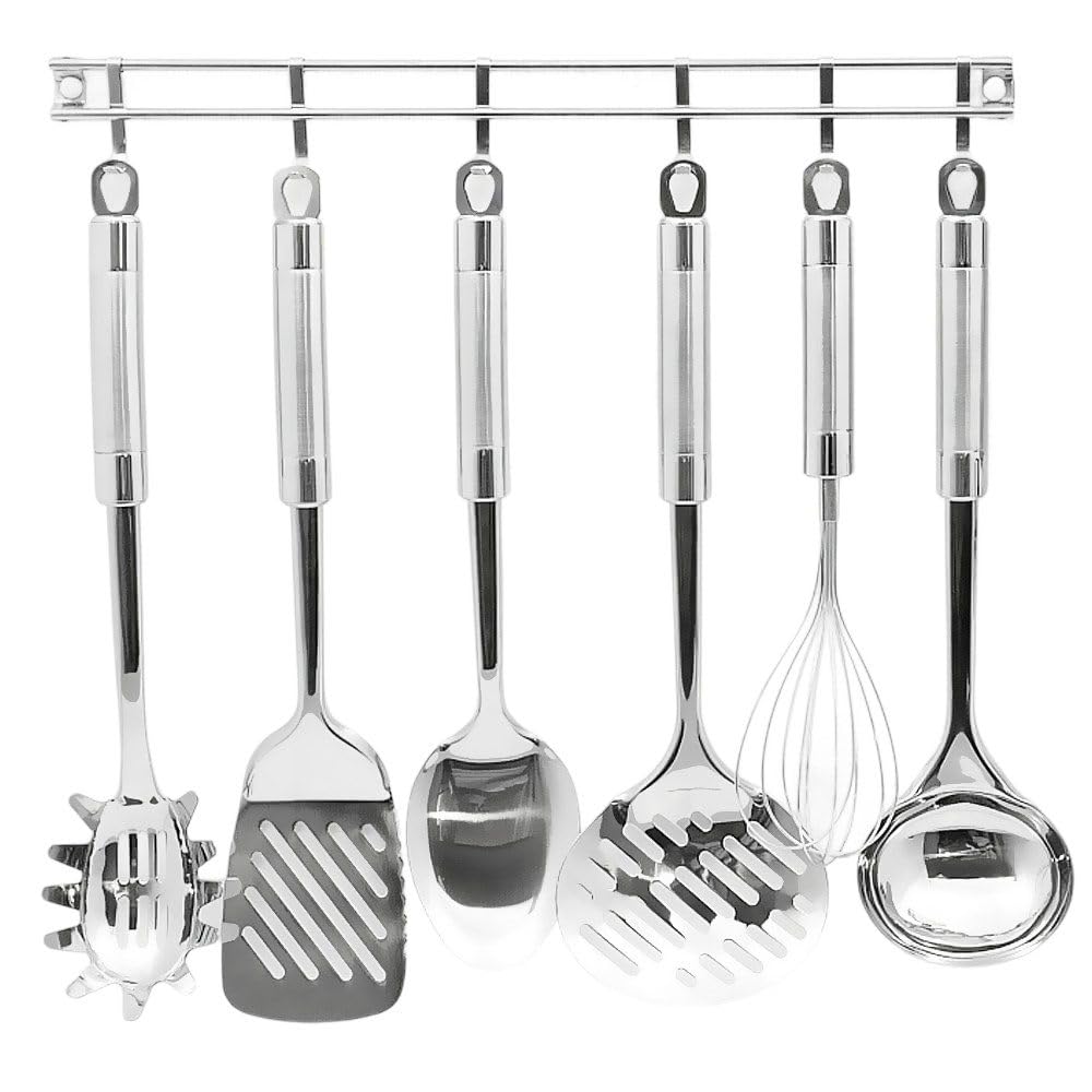 CS Kochsysteme 008765 de Cuisine, Acier Inoxydable, 7 pièces, Argent, 38 x 8,30 x 9,4 cm