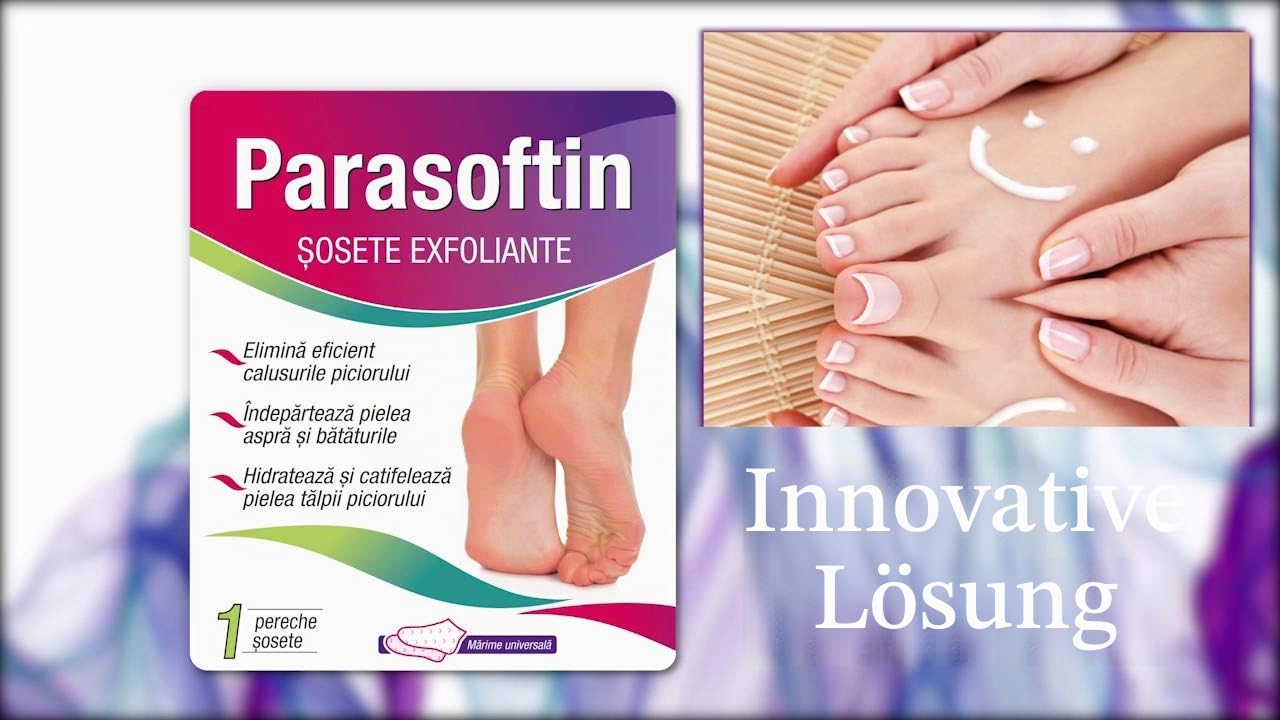 Parasoftin Peeling-Socken, totale Hornhautentfernung, weiche Füße, entfernen abgestorbene Haut