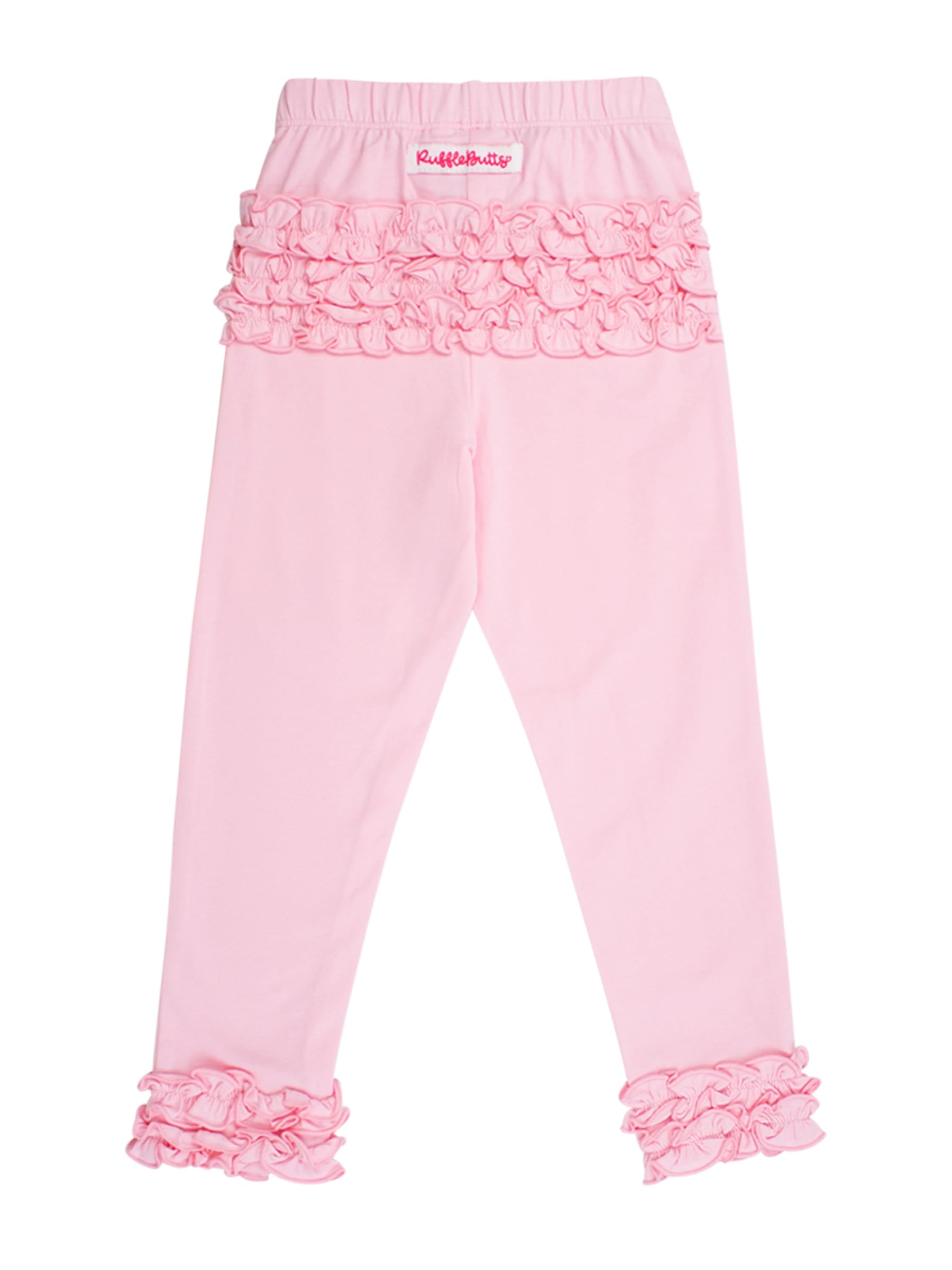 RuffleButts Baby/Toddler Girls Ruffle Leggings - Ankle Leggings