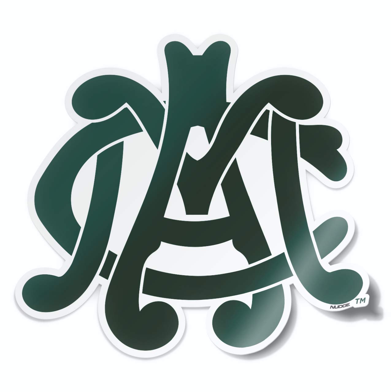 Collegiate NCAA Car Decal Made from Premium Weatherproof Vinyl (Michigan State MAC - Green)