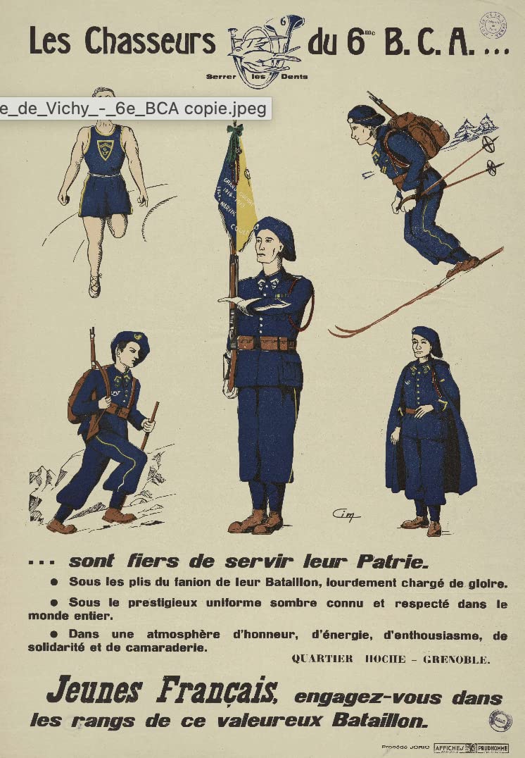 BCA Les Bataillons de Chasseurs Alpins - Mémoire des Alpins