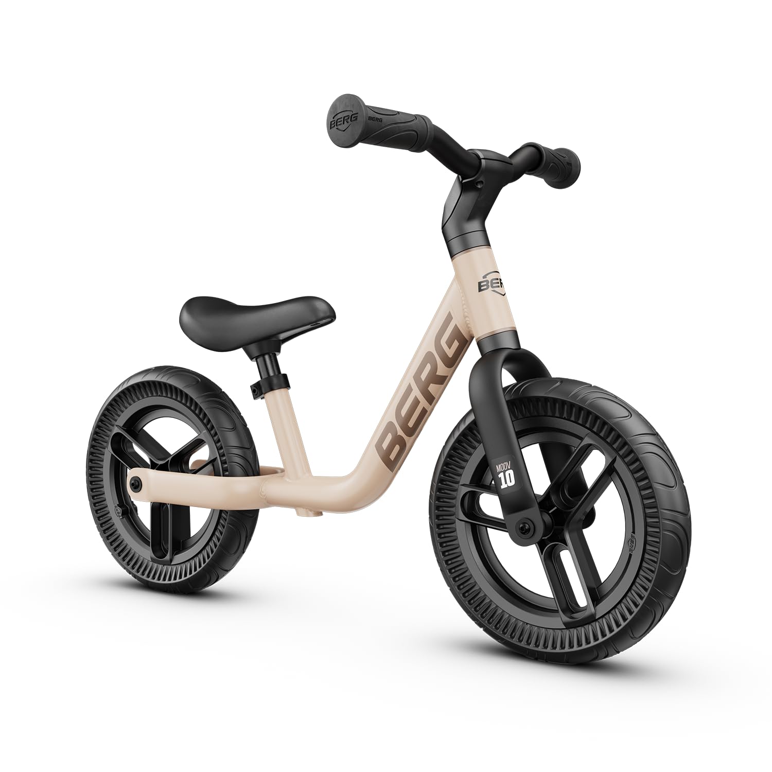 BERG MOOV 10 Balance Bike Sand Beige 10" Wheels 2+ Years