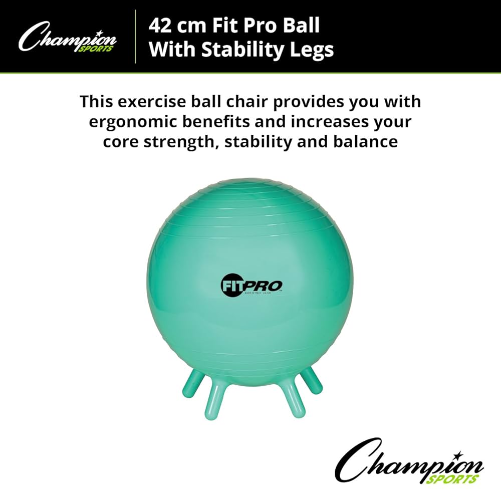 BEAT CRUSADERS　BALANCE BALL　NOT FOR SALE Amazon.com: Champion Sports 42CM FIT PRO Ball with Stability