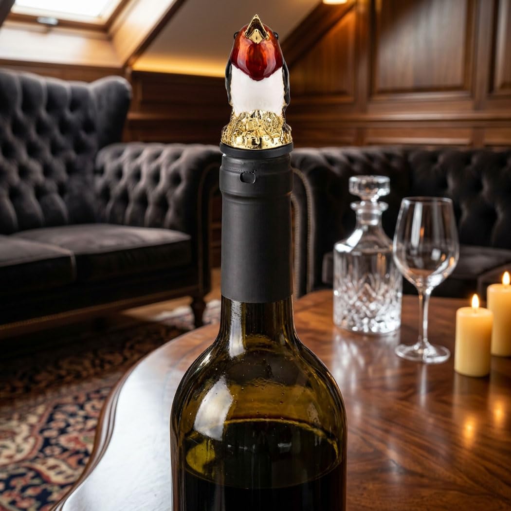 Lot de 2 aérateurs de vin en forme d'oiseau avec bec verseur décoratif