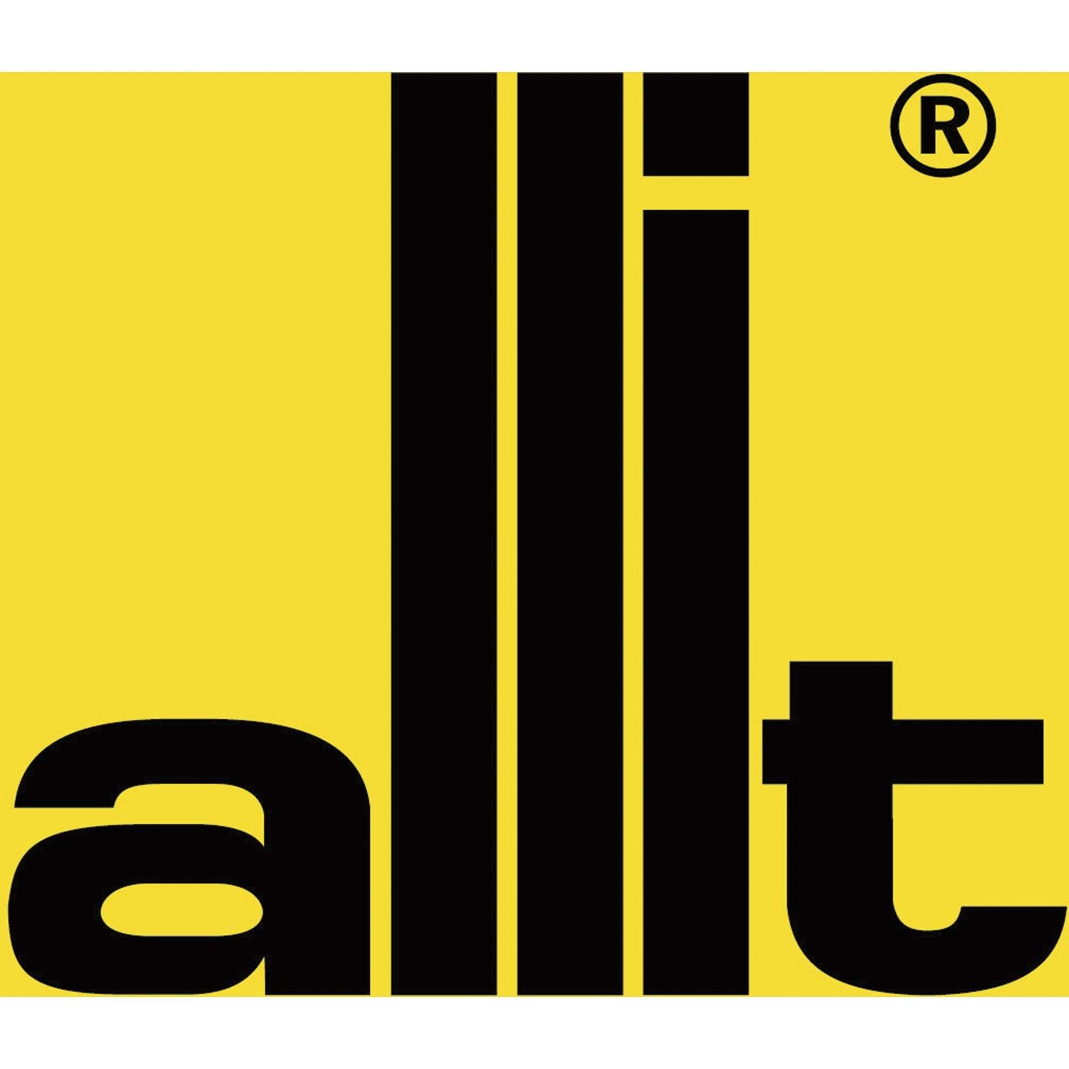 Allit 454124 Kleinteilekoffer aus Metall mit 59 losen Einsätzen, 44cm x 37cm x 11cm, Blau