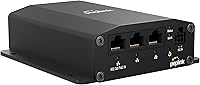 Vista 4 de Peplink AP One Rugged Grado industrial, malla Wi-Fi para entornos extremos 3 puertos Ethernet 10/100/1000M PoE 802.3at con conector Microfit