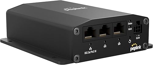 Miniatura 4 de Peplink AP One Rugged  Grado industrial, malla Wi-Fi para entornos extremos  3 puertos Ethernet 101001000M  PoE 802.3at con conector Microfit, una