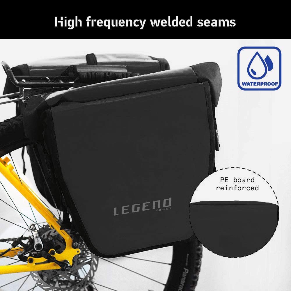 LEGEND EBIKES Sacoche latérale imperméable de grande capacité
