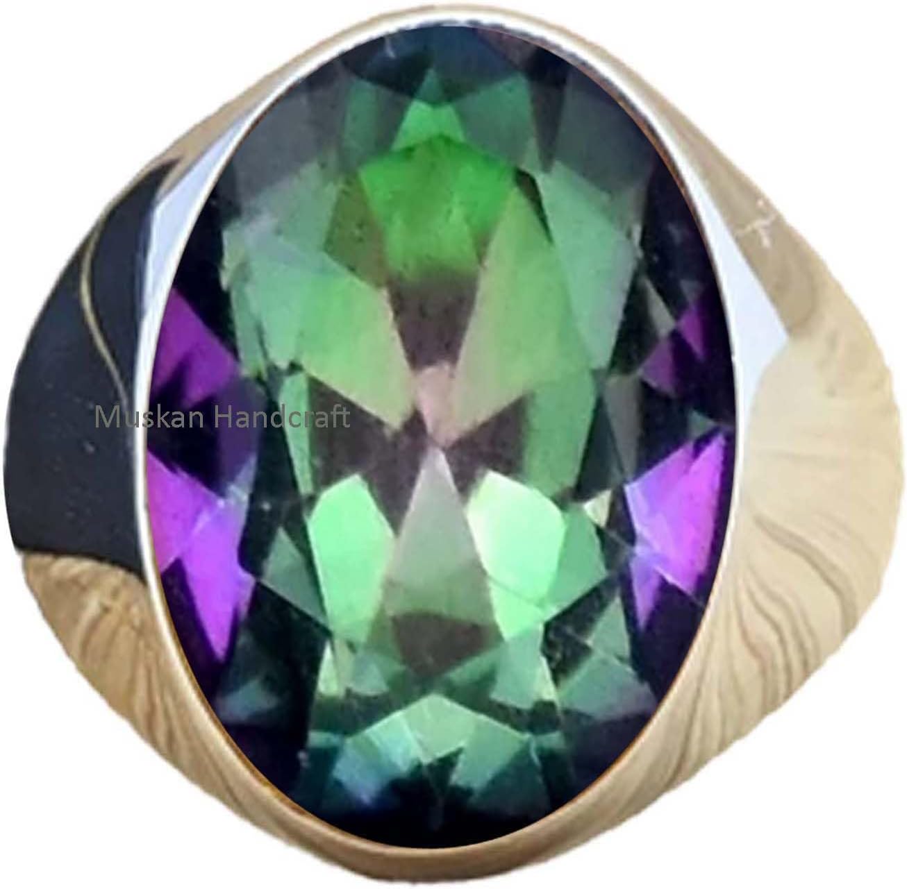 Solid 925 Sterling Silver Mens Signet Ring, Oval Gemstone Unique Signet Ring For Men, Promise Ring, Wedding Gifts, Christmas Gifts For Him