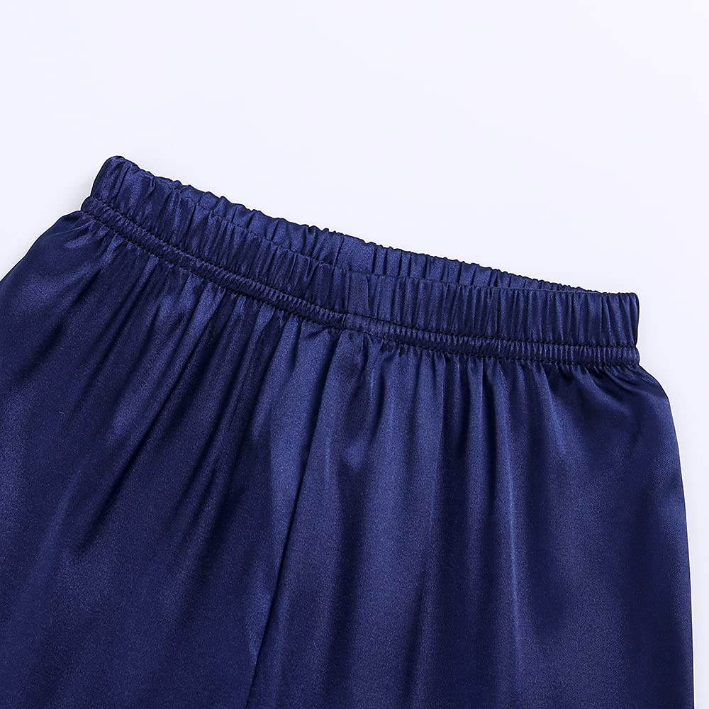Verve Jelly Ensemble pyjama en satin à manches longues et boutonné pour bébé fille et garçon