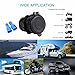 YGL Impermeable Cargador dual USB Toma de corriente 2.1A y 2.1A para...