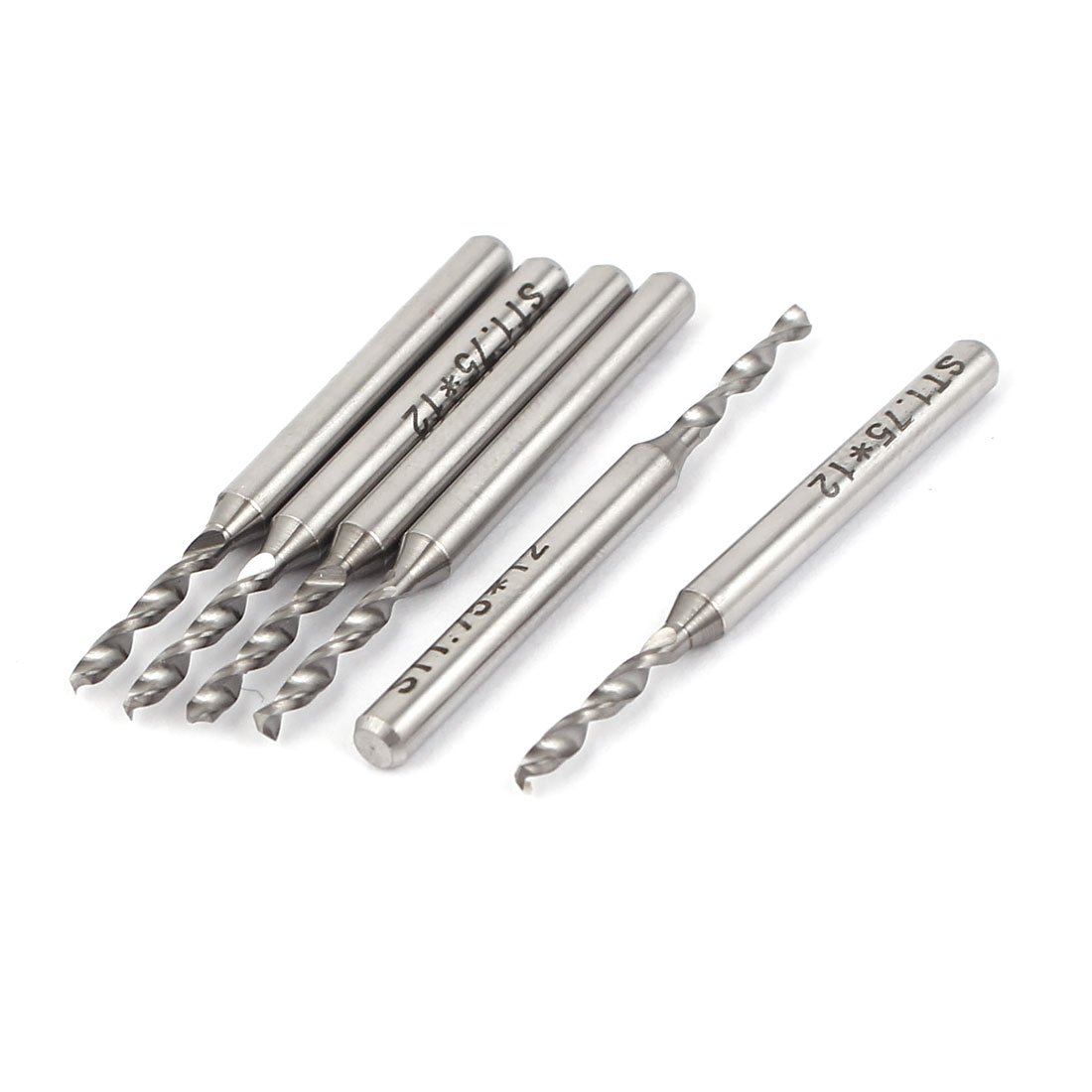 Aexit 1.75mm Tip Fuses Round Shank PCB Print Circuit Board CNC Drill Bits Jewelry Tool PCB Fuses 6 Pcs