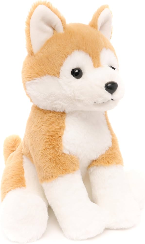 Amazon.com: WEIGEDU Japanese Akita Shiba Plush Toy Stuffed Animal