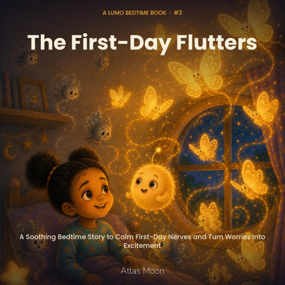 The First-Day Flutters: A Soothing Bedtime Story to Calm First-Day Nerves and Turn Worries Into Excitement (Lumo Bedtime Books)