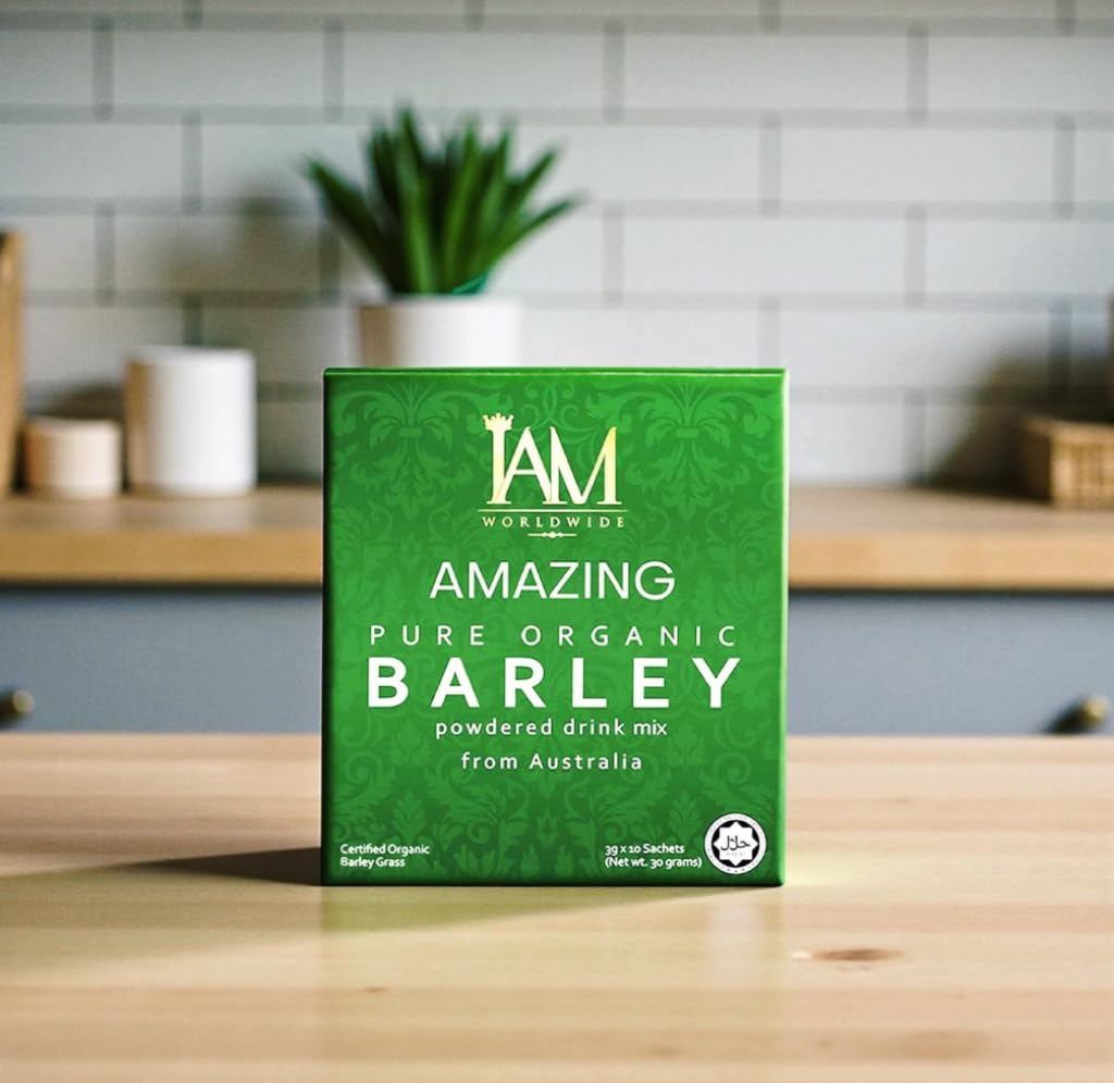 Amazon.com: IAM Amazing Pure Barley Powdered Drink Mix from