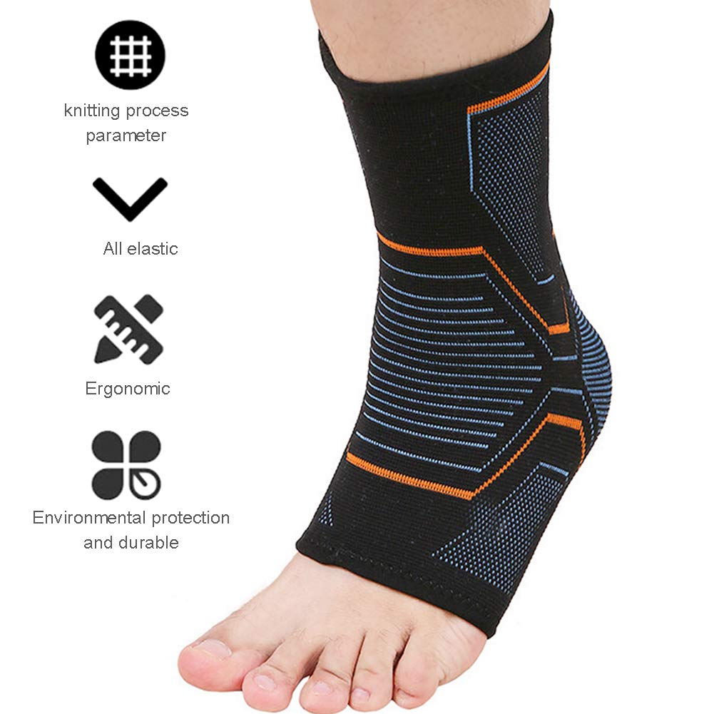 Protège-cheville, Extérieur Unisexe Chevillère Sport Tricot Protège-cheville Coussinet Forçant Garder au Chaud Protection étuis Souples pour Fusil de Football Basket-ball Fitness étuis de Fusil