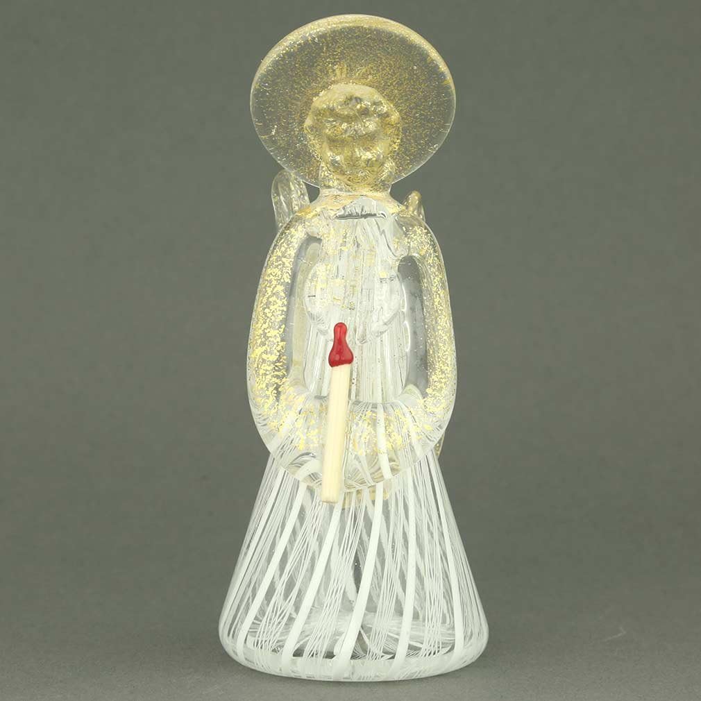Glass Of Venice Murano Glass Reticello Angel