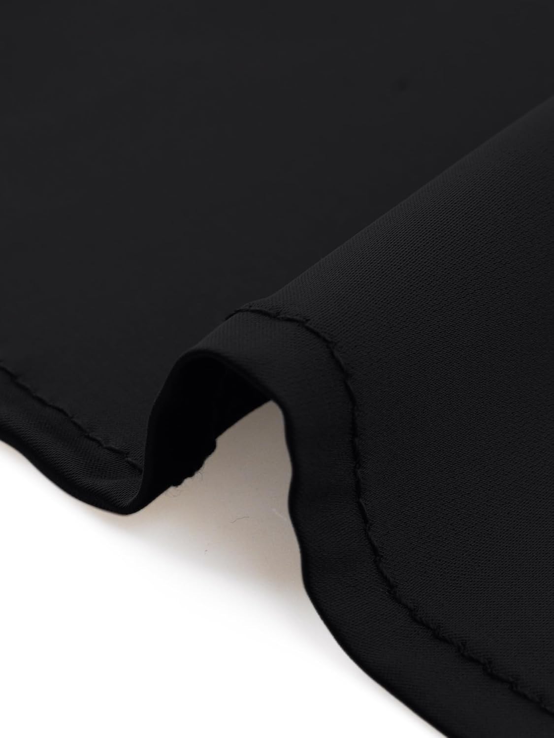 Agnes Orinda Plus Size Summer Tops for Women Square Neck Short Sleeve Ruffle Hem Casual Loose Fit Blouse Top - Image 5