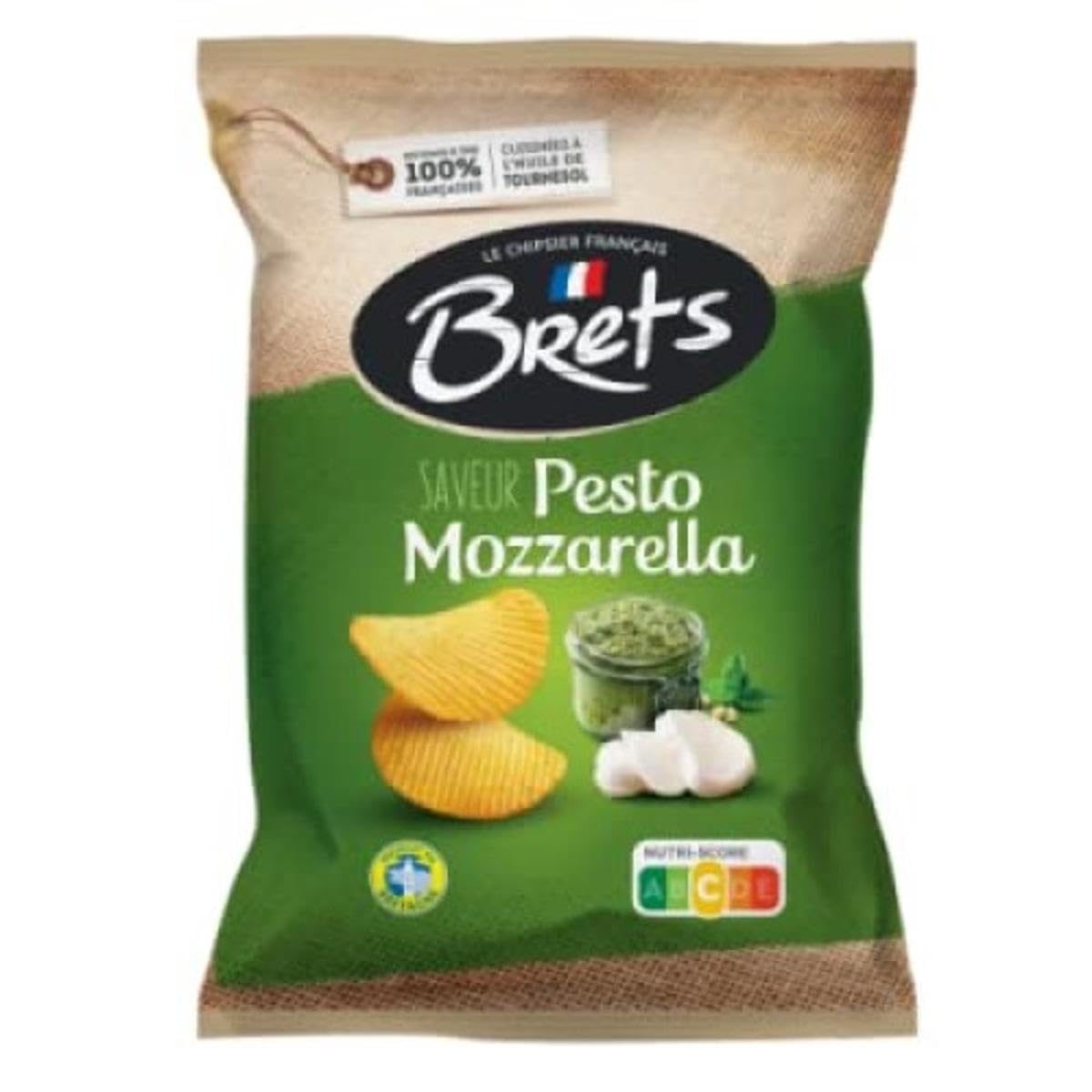 BRETS Pesto Mozzarella Crispy French Fries Snacks 125g