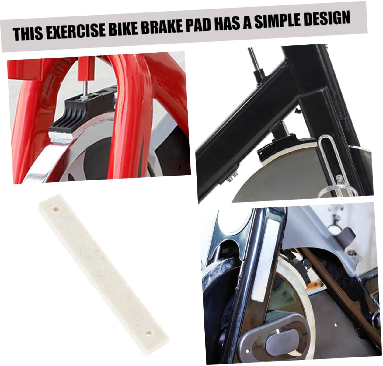 Bike Resistance Training Bike Accessories Fitness Cycling Brake Pads Brake Pad for Exercise Bike