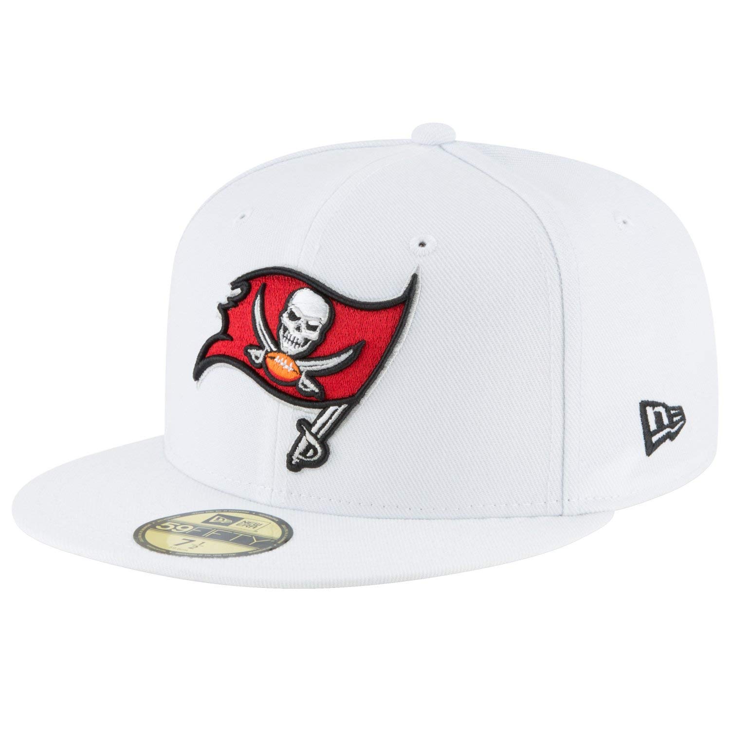 New Era 59Fifty Cap - NFL Tampa Bay Buccaneers White - 7 1/2
