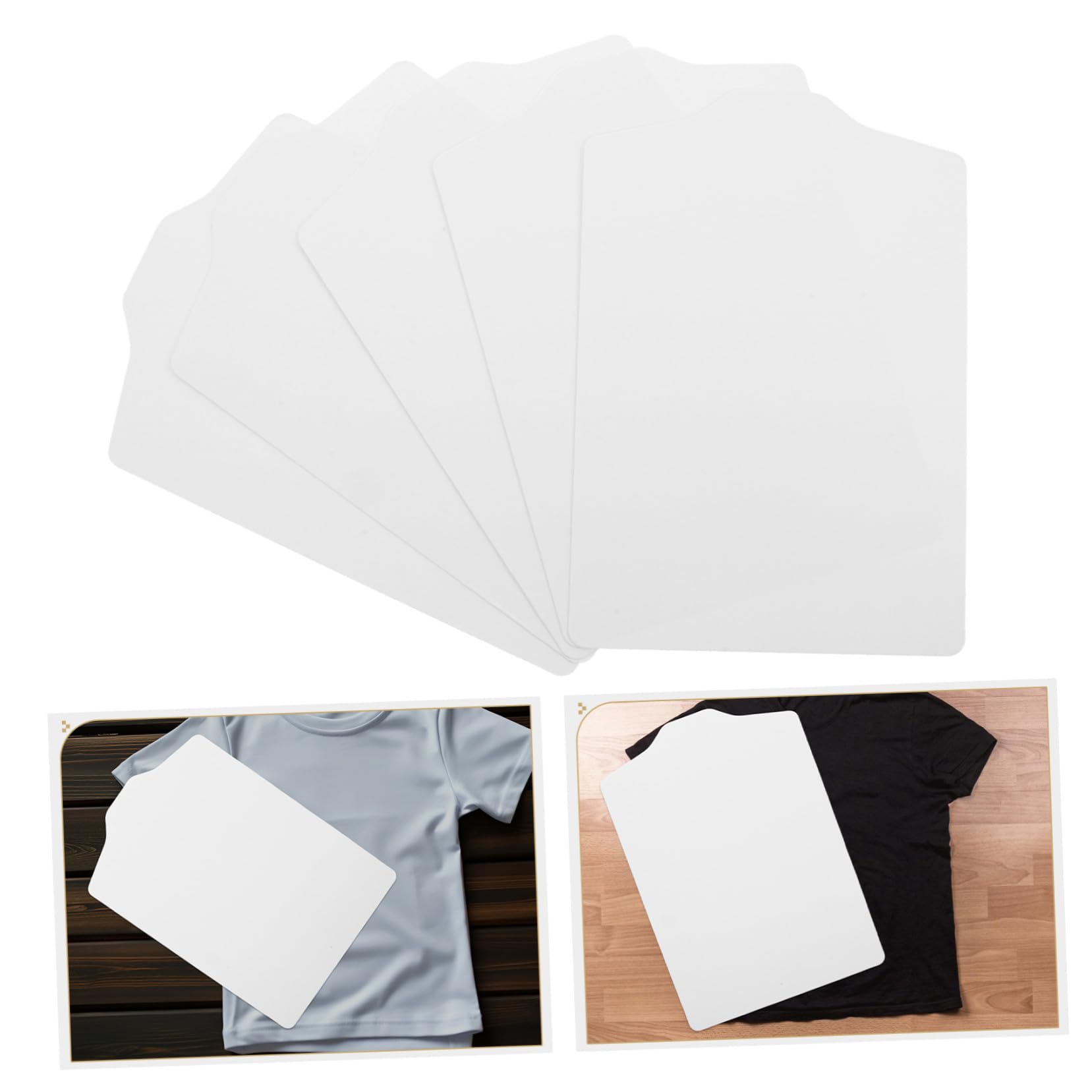 ABOOFAN 50 Piezas Unidades de Cartón para Embalaje de Ropa Insertos de Cartón para Camisa de Carpeta para Camisetas para Organizar Ropa Cajas de Embalaje para Envíos y Almacenamiento