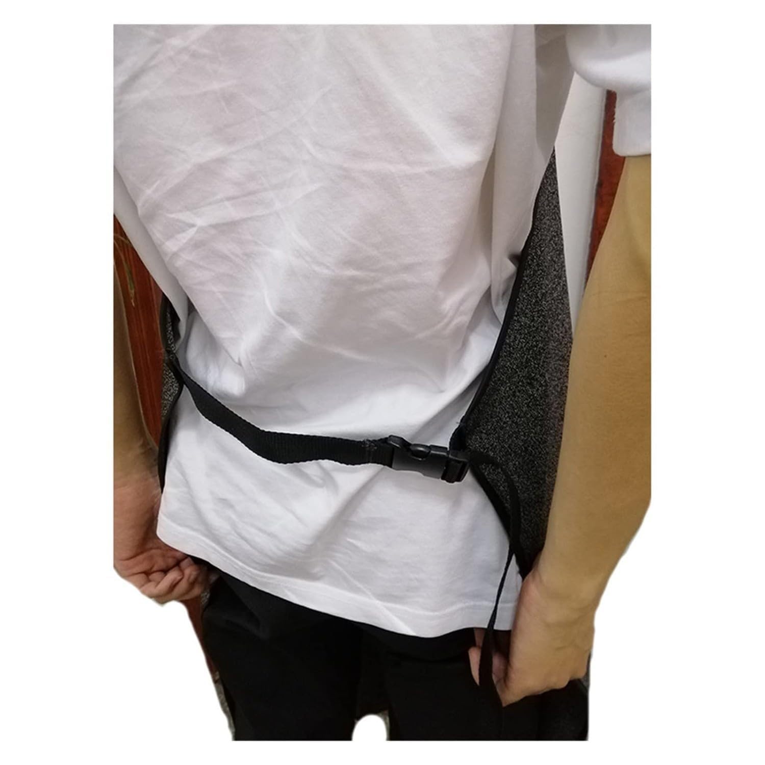 FUELIX Delantal Protector De Carnicero Resistente A Las Puñaladas A Prueba De Cortes Delantal De Trabajo Protector A Prueba Cuchillos para Seguridad del Matadero, Procesamiento De Vidrio
