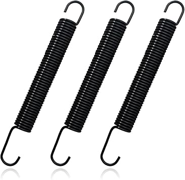 3PCS Spring Extension 932-0611، 732-0611، 9320611، 7320611 لـ MTD Yard Man Snow Blower Thrower