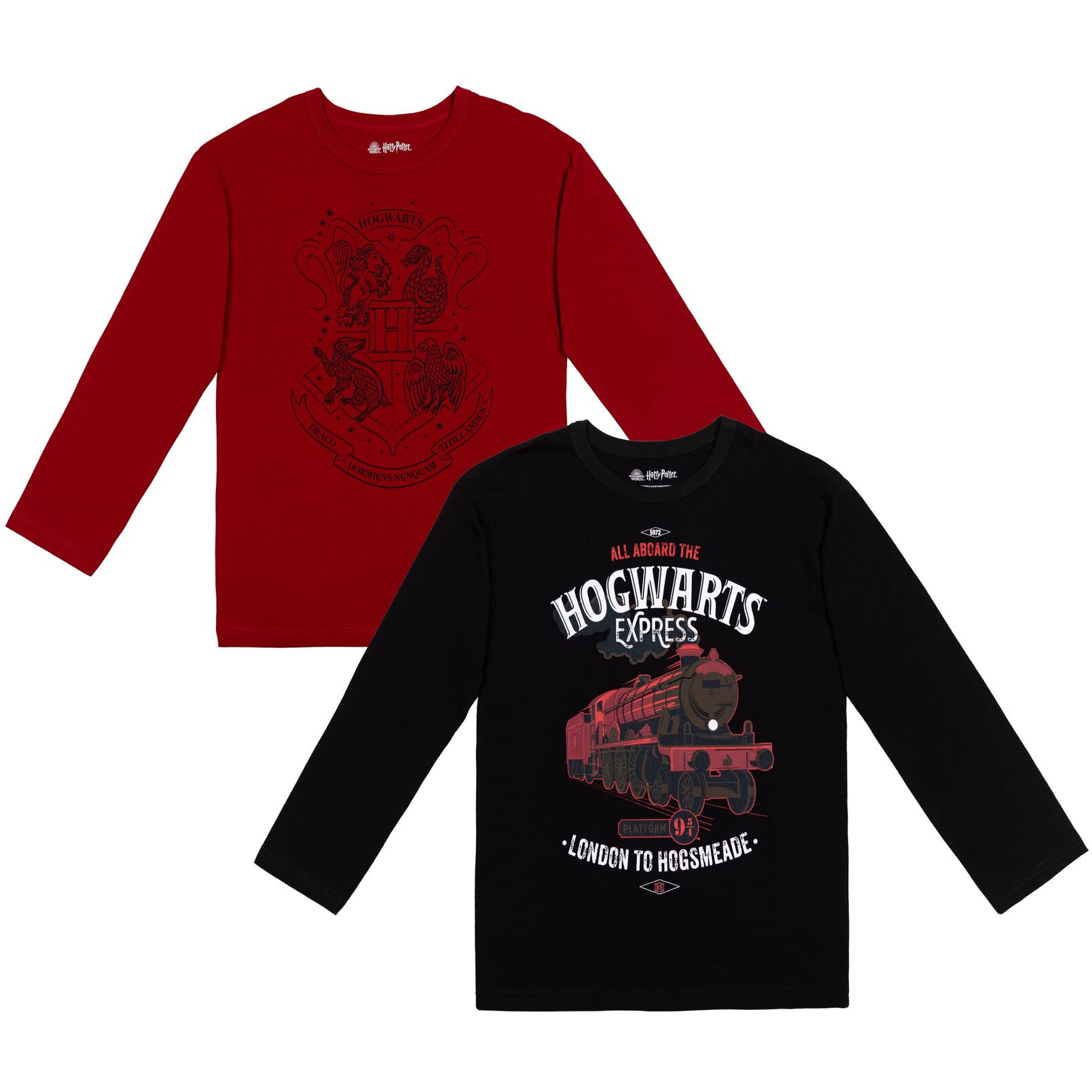 Harry Potter Gryffindor 2 Pack T-Shirts Toddler to Big Kid