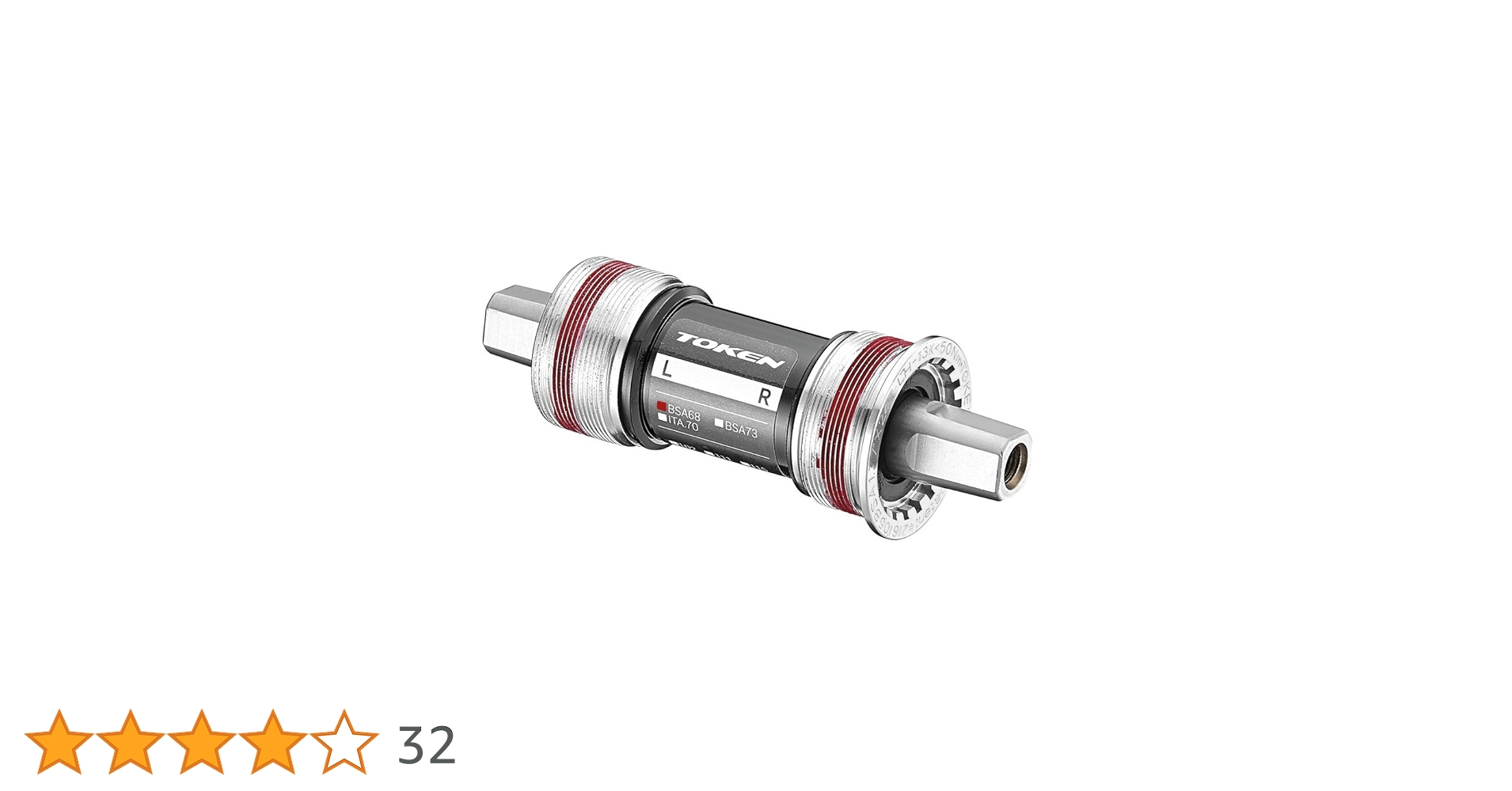 トーケン　チタンBB JISテーパー　113.5ミリ トーケン チタンBB JISテーパー 113.5ミリ