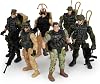 Boley 6-Pack Soldier Toy Set - Elite Force Army Men Figurines and Accessories Pretend Play Soldier Toys for Kids - Ages 3 and Up!