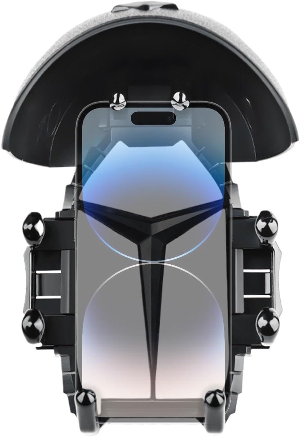 Mirror Mount Mobile Holder for Bike, Scooter & Motorcycle – One-Click Auto Lock Phone Mount with Firm Grip, 360° Adjustable Viewing, Shockproof Mirror Fit Holder for GPS Navigation & Maps-image-39