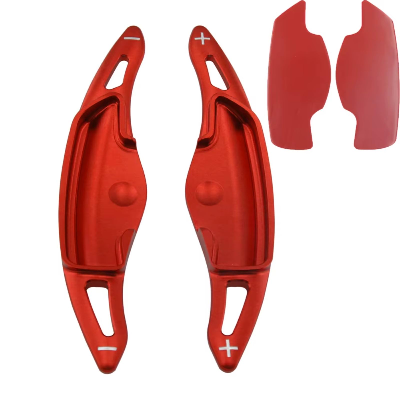 Pqaiecxd Red Paddle Shifter Compatible With Hyundai For Santa For Cruz For Staria For Creta Car Steering Wheel Paddle Shifter Paddle Extension Gear Shifter(Red)