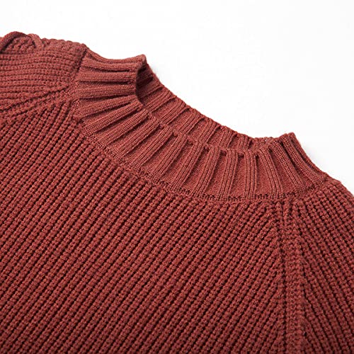 Image of Curipeer Girls Pullover Sweaters, Lace-up Long Sleeve Crewneck | Soft Warm Classic Cable Knit, Winter Fall Spring Daily Wear, Little Kids Tween Girl