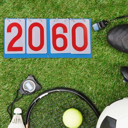 Marcador Deportivo Portátil de Cuatro Dígitos Rojo miniatura 4