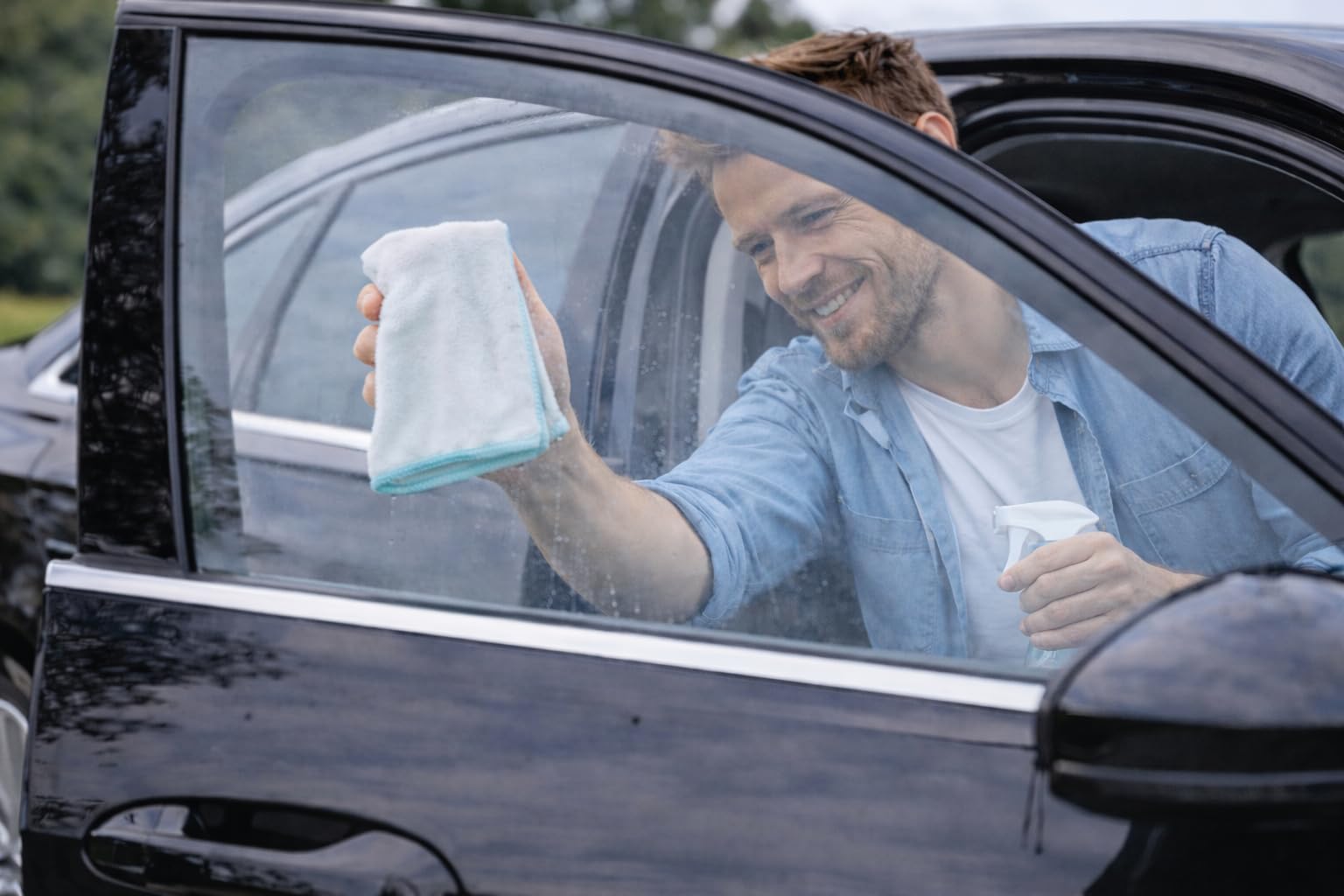 Dellwing Glasreiniger Carnauba 10 l, anwendungsfertiger Scheibenreiniger mit Versiegelung, ideal für verglaste Flächen, Spiegel und Kacheln, Fensterreiniger, Made in Germany | anwendungsfertiger Scheibenreiniger mit Versiegelung, ideal für Scheiben, Spieg