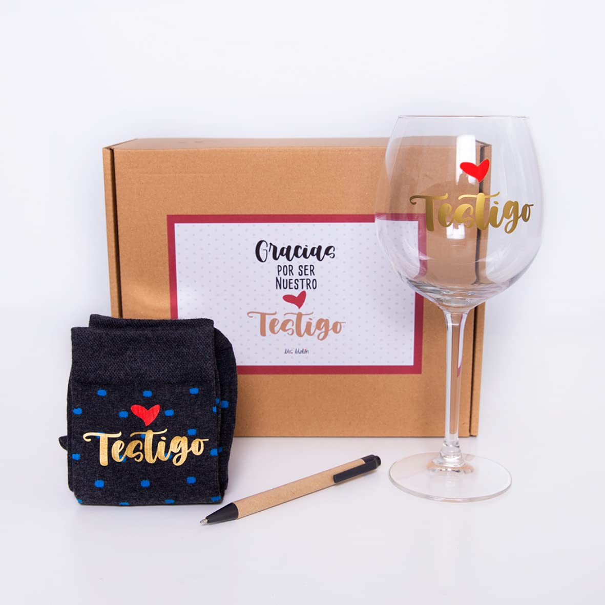 kit testigo de boda para él