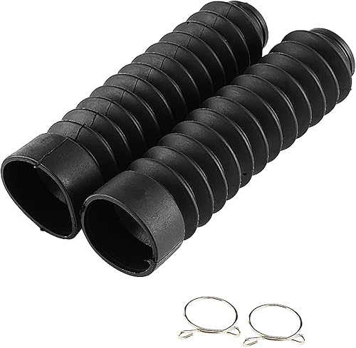 Kit de cubierta antipolvo para motocicleta de 8.287 x 1.654 in (amortiguadores no incluidos) cubierta de horquilla delantera de motocicleta de