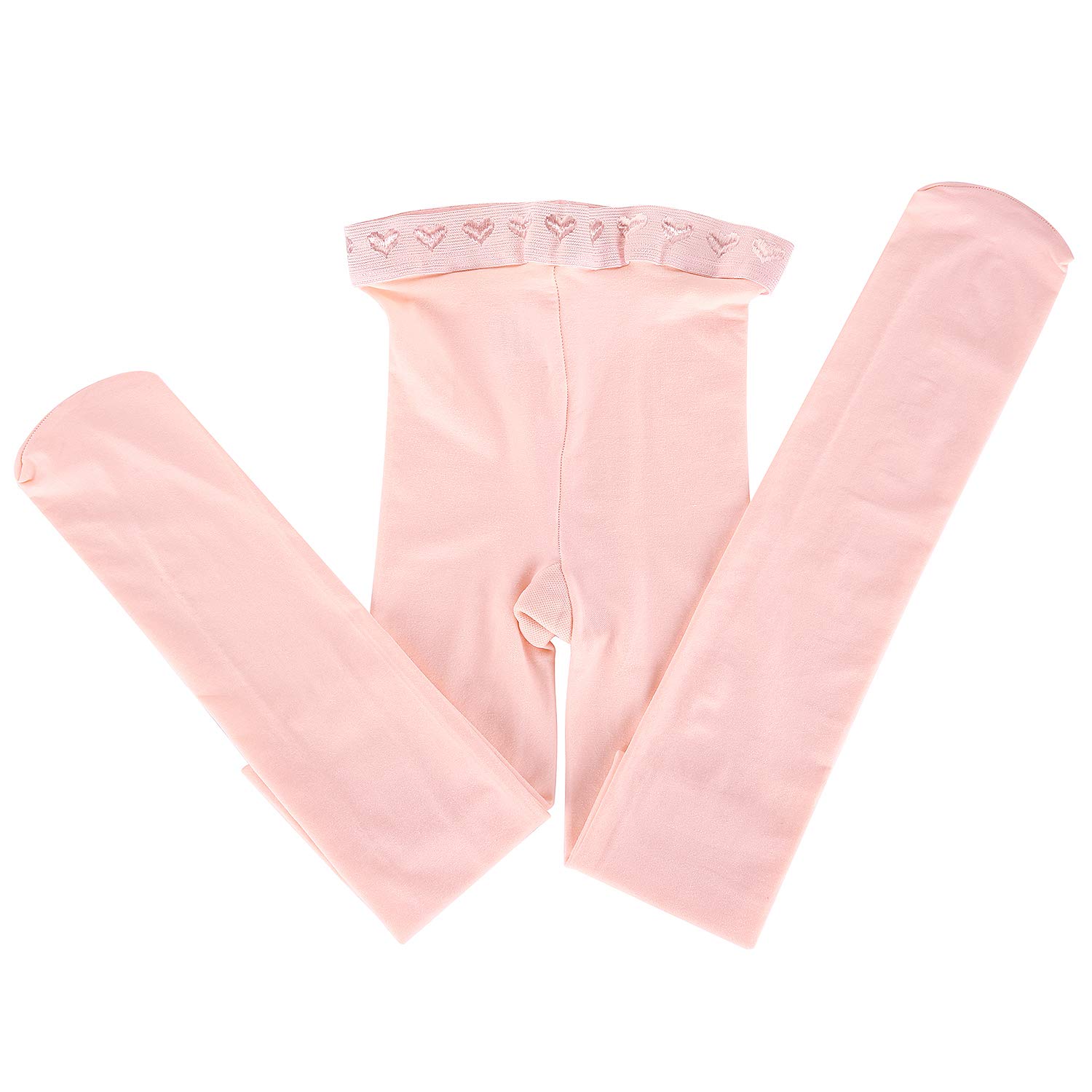 La Melodie Girls' Pro Footed Ballet Tights, Dance Tight for Toddlers/Kids/Boys (2 Pairs,M)