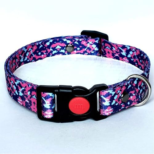 Miniatura 2 de ttpets - colar ajustable para perro, de nylon suave y resistente, transpirable y antialergico, para perros pequeños y medianos en talla S - M.