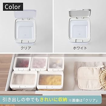 マーナ　保存容器8個セット Amazon｜マーナ (marna) 保存容器 (トール/ホワイト) キッチン