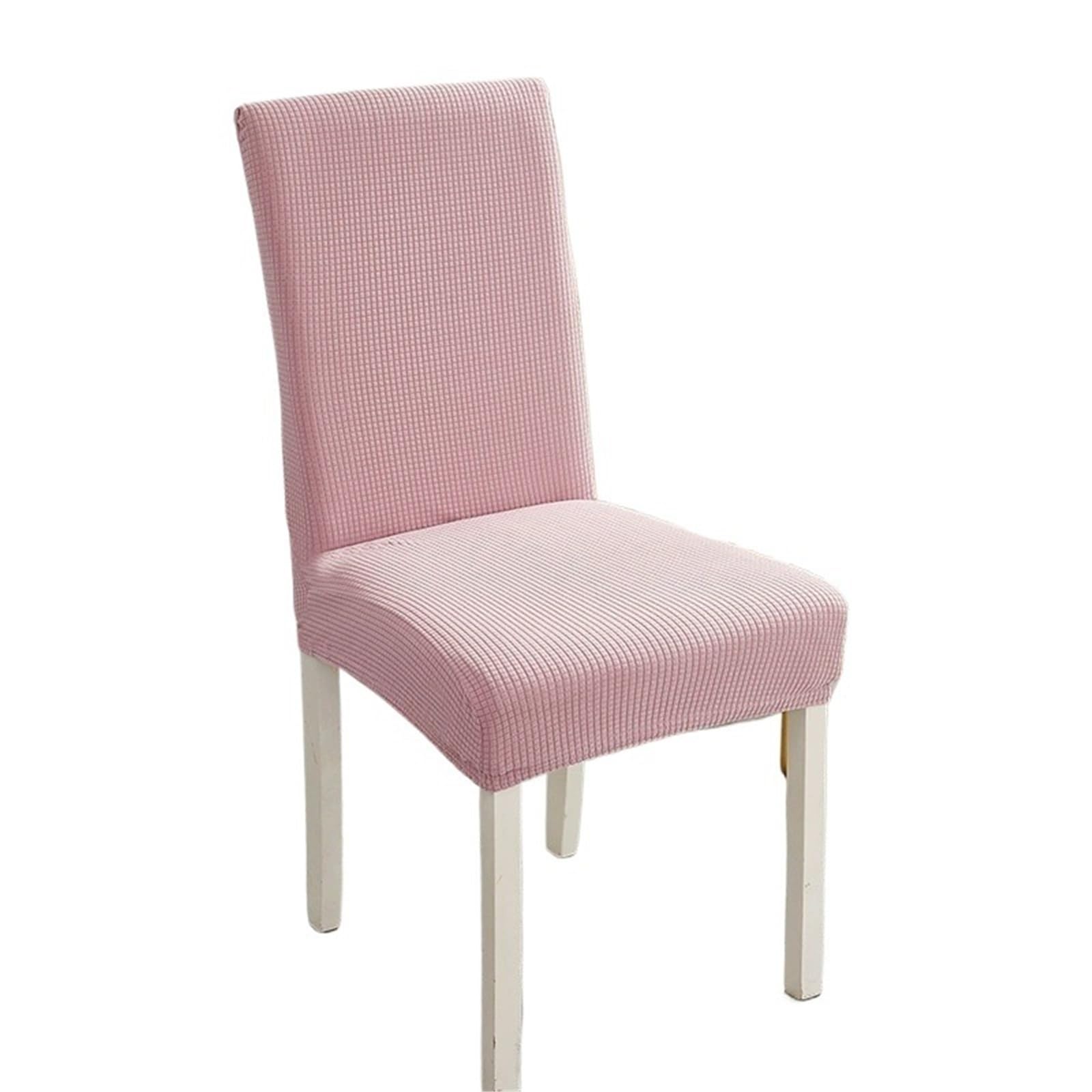 ECPGPMDLDT Chair Covers, Stretch Kitchen Dining Room Removable Washable for Banquet Hotel(F,2pcs)