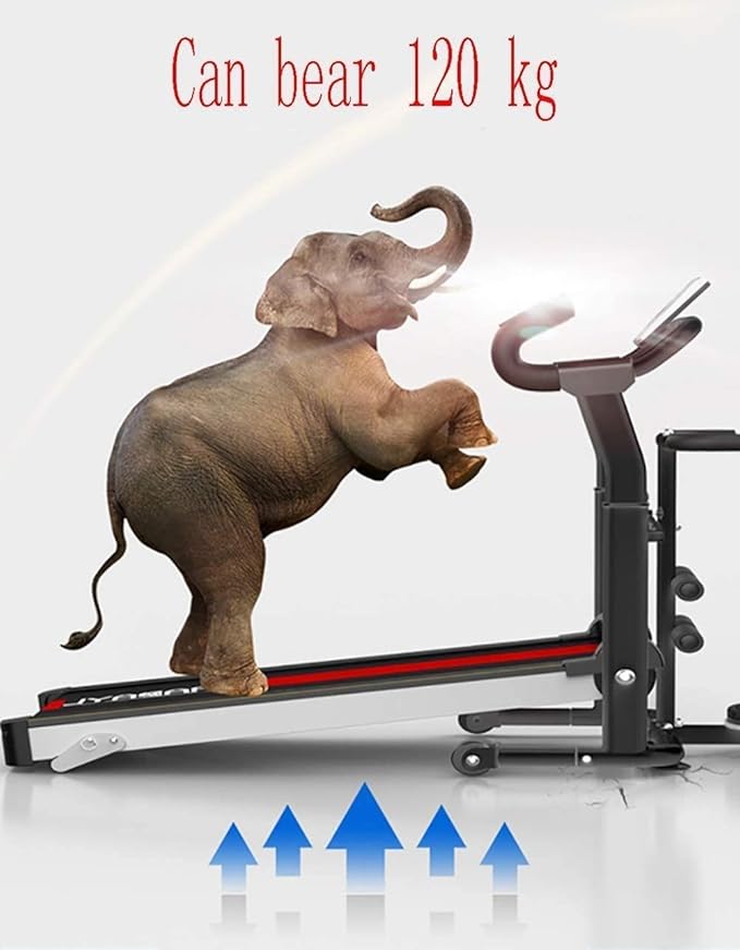 Caminadora Plegable Multifunción con Monitor LED para el Hogar miniatura 3