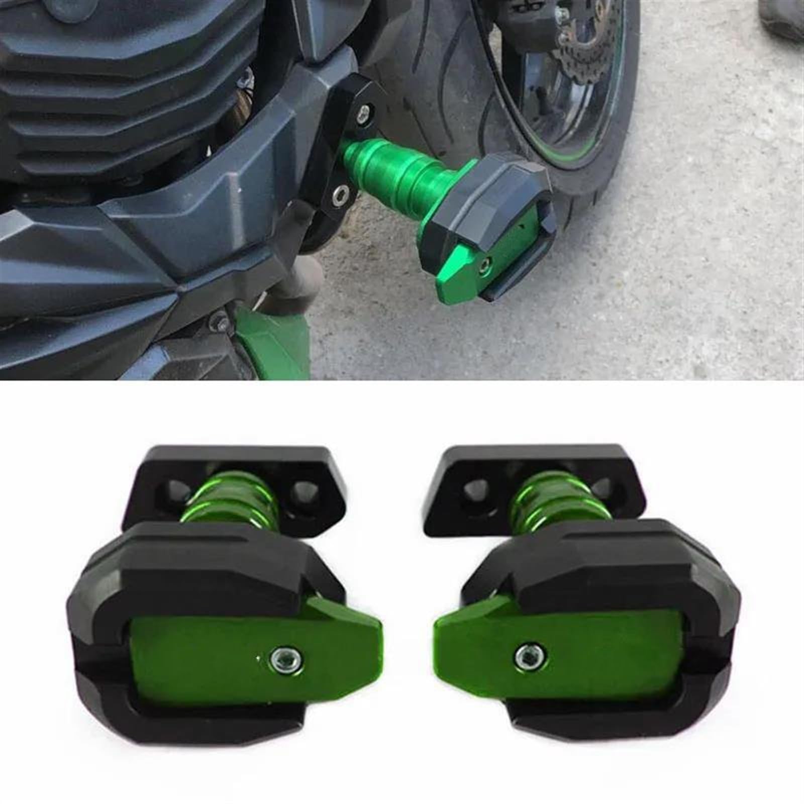 Barras Anticaída Para KAWASAKI Z750 (2007-2013) - Protector De Chasis, Aluminio CNC Y POM, Varios Colores