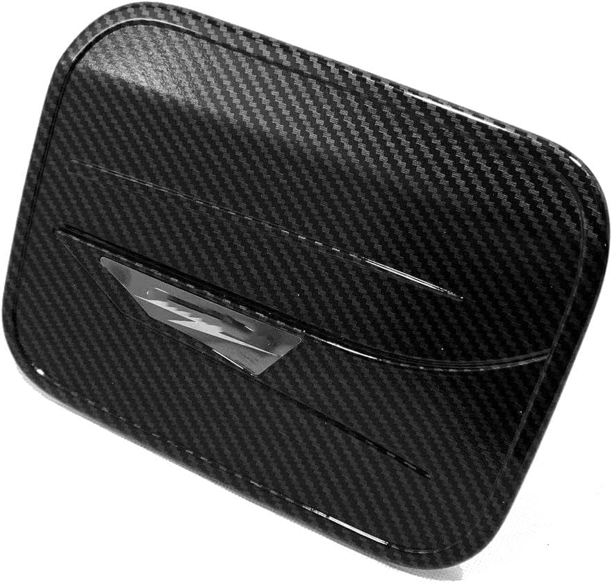 Car Fuel Door Cover Cap for Toyota Corolla 2020 2021 2022 2023 2024 Accessories，Easy Stick-On Installation, providing a long-lasting, like-new appearance. (carbon fiber)