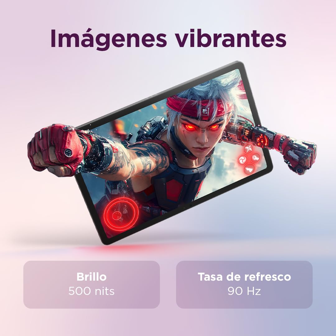 Lenovo Idea Tab – Tablet 11" 2.5K (MediaTek Dimensity 6300, 8 GB RAM, 256 GB UFS, 90 Hz, 4 Altavoces, Wi-Fi 5, Bluetooth 5.2, Android 15) Color Gris – Incluye Tab Pen — view 12