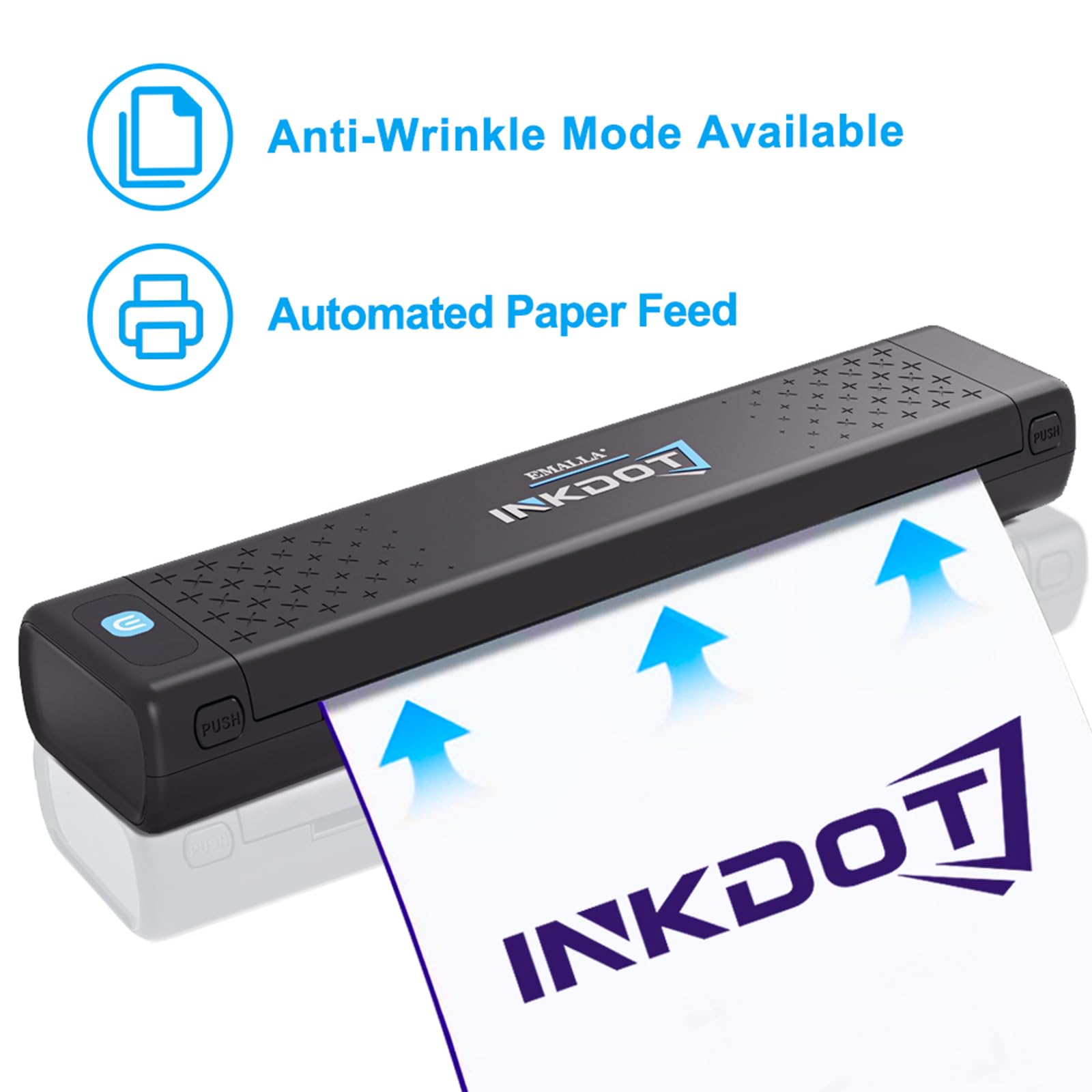 Imprimante de tatouage thermique Bluetooth 203 DPI haute résolution sans fil portable pour artistes iOS Windows